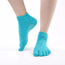 Load image into Gallery viewer, Anti-Slip Cotton Yoga Sock
