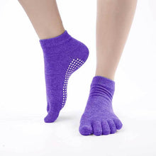Load image into Gallery viewer, Anti-Slip Cotton Yoga Sock