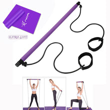 Load image into Gallery viewer, Resistance Bands With Stick Bar