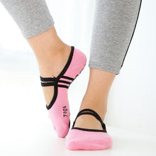 Load image into Gallery viewer, Anti-Slip Cotton Yoga Sock
